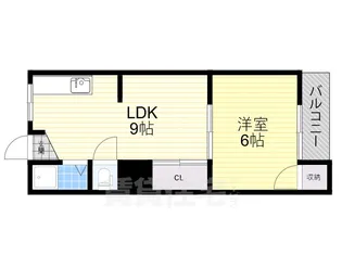 大栄マンション【3階】の間取り