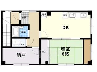 リバーヴィレッジ杭瀬【2階】の間取り