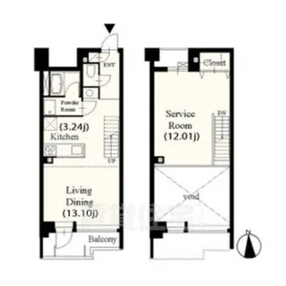 PRECIOUS SITE【3階】の間取り