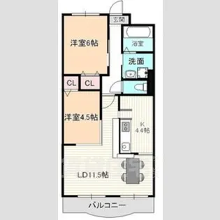 伊藤ハイツ【3階】の間取り