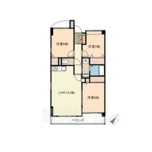 エミナンス社台【3階】の間取り