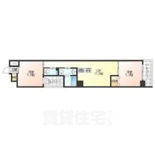 亀島テナントビル(仮)【3階】の間取り