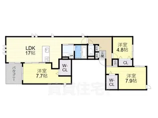 メゾン スプランドゥール【2階】の間取り