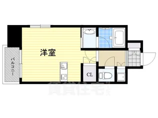 プライムアーバン博多東【9階】の間取り