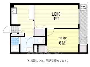 杉江レジデンス【5階】の間取り