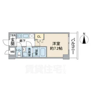 VANCOUVER1118大曽根【7階】の間取り