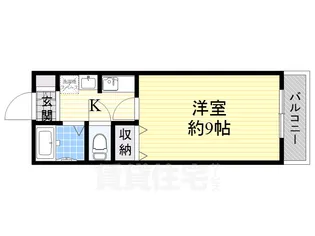 セント・ヴィラ【1階】の間取り