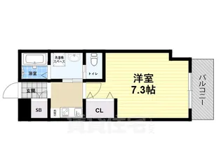 INOVE尼崎大物【2階】の間取り