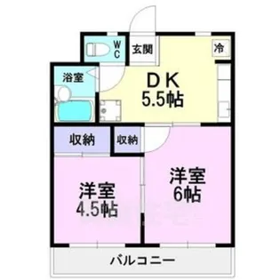 エムズハウス栄【7階】の間取り