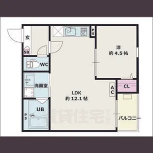 Jack aichi 1【3階】の間取り