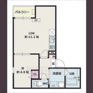 Jack aichi 1【2階】の間取り