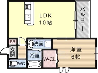フレシール【4階】の間取り