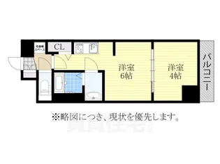 プレサンス上前津オレシア【2階】の間取り