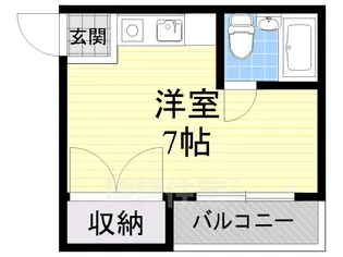 平池マンション【3階】の間取り