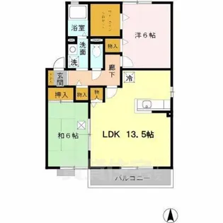 フィエスタ平松【2階】の間取り
