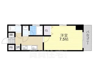 プランドールコート【7階】の間取り