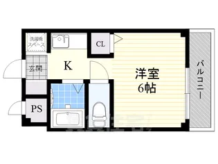 リバティーハイツ【2階】の間取り