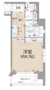 ベラジオ西陣聚楽【2階】の間取り