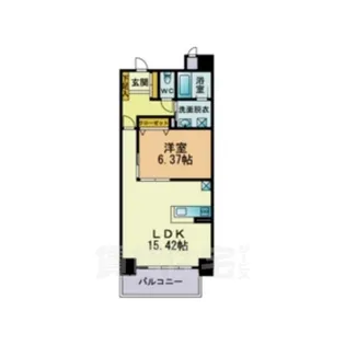 イル フィオーレ松原【4階】の間取り