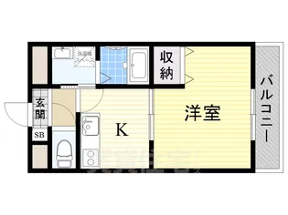 アムール相生【1階】の間取り