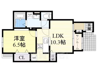 春風【1階】の間取り
