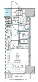 ディアレイシャス名古屋浄心【14階】の間取り