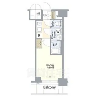 エスリード鶴舞グランパークス【4階】の間取り