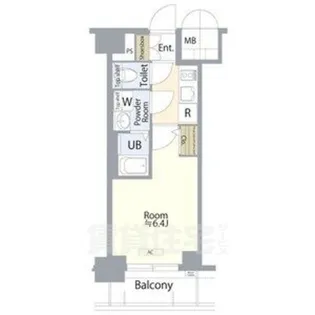 エスリード鶴舞グランパークス【4階】の間取り