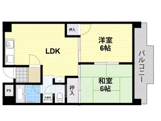 恒信ハイツ【3階】の間取り