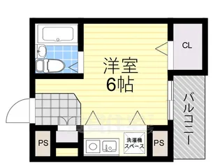 シティロイヤル富雄南【2階】の間取り