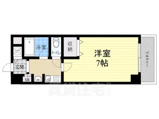 エスポワール西宮【5階】の間取り