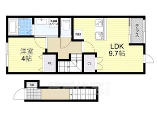アノ クオーレ【2階】の間取り