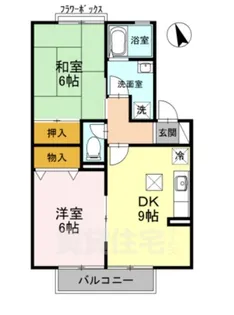 ファミールシャトー【1階】の間取り