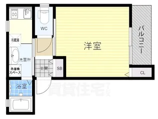 グランメール梅ケ香町【202号室】の間取り