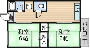 マサゴハイツ5【1階】の間取り