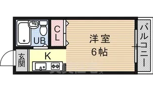 カーサブランカ3【1階】の間取り