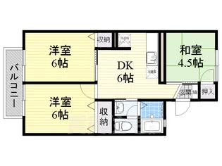 エスポワールT【2階】の間取り