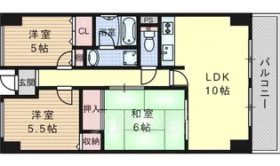 RONA HYATT【2階】の間取り