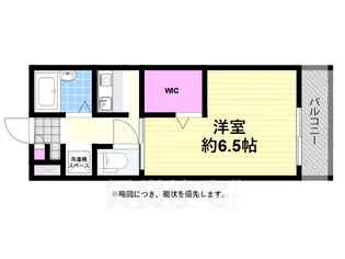 1Kの間取り画像