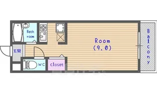 「アザレア館」【2階】の間取り