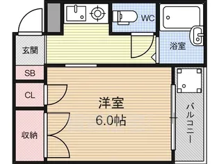 ブティックベル【2階】の間取り
