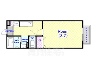 ラ・フロール桂川2【2階】の間取り