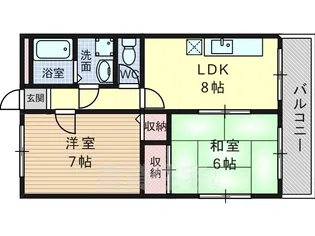 プレミエールクラーテ【4階】の間取り