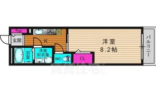 ライジングサン雅【1階】の間取り