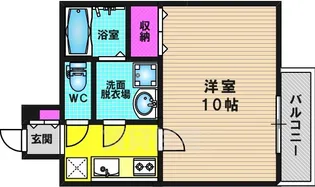 シャルレ13番館【4階】の間取り