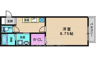 グラシューズメゾン2【1階】の間取り