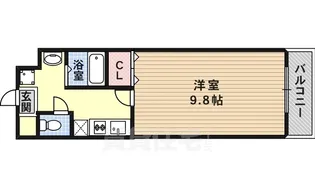 セントフローレンスONE【3階】の間取り