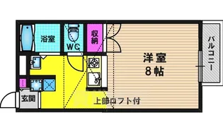 グリーン川島【2階】の間取り