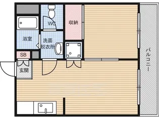プレジール桂【2階】の間取り