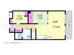 上桂エクセルハイツ【5階】の間取り